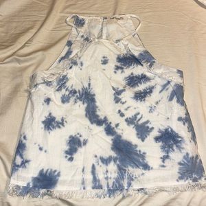Tie dye crop top